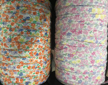 Load image into Gallery viewer, Floral Double Fold Bias Tape