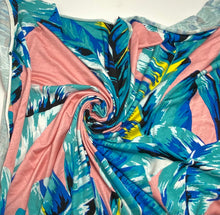 Load image into Gallery viewer, Watercolor Palm Rayon Spandex