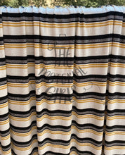 Load image into Gallery viewer, GoldenRod Stripe Ribbed Knit Jersey