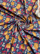 Load image into Gallery viewer, Lemons &amp; Butterflies Marketa Stengl Double Brushed Polyester Spandex