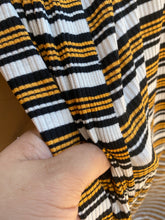 Load image into Gallery viewer, Marigold Stripe Ribbed Knit