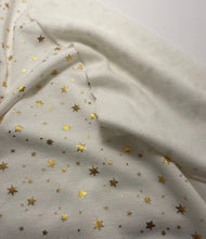 Load image into Gallery viewer, Ivory Golden Star French Terry
