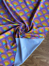 Load image into Gallery viewer, Retro Rainbows Nylon Spandex AOS