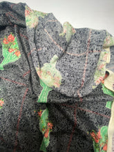Load image into Gallery viewer, Grey Cactus Floral French Terry