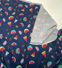Load image into Gallery viewer, Summer Fruit Navy Brushed DTY