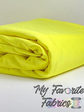 Load image into Gallery viewer, Neon Yellow Solid Athletic Performance