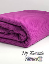 Load image into Gallery viewer, Purple Performance Jersey Athletic Mesh
