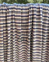 Load image into Gallery viewer, Periwinkle Striped Jersey Ribbed Knit