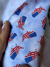 Load image into Gallery viewer, Sky Tie Dye USA stretch Twill
