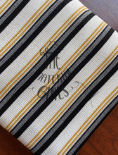 Load image into Gallery viewer, GoldenRod Stripe Ribbed Knit Jersey